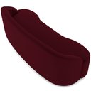 Ver imagem 6 de Sofá 4 Lugares Curvo Sala de Estar Living Lótus D02 Veludo Marsala 280 cm C-278 - Lyam Decor