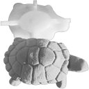 Ver imagem 5 de Forma de Silicone Tartaruga Pequena Decorativa Artesanato para Gesso, Concreto e Resina