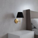 Ver imagem 4 de Arandela Luminária de Parede Clássica com Interruptor e Cúpula Ref 19 Decoração Casa Sala Quarto