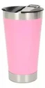 Ver imagem 1 de Copo Térmico Stanley Liso sem Logo Beer Pint 16oz 473ml Aço Inox, Abridor Rosa Stls8029-02rs