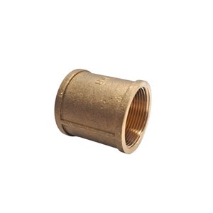 Luva com Rosca de 1.1/2" Conexão em Latão Amarela:amarela