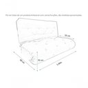 Ver imagem 4 de Futon Sofa Cama Casal 1,30m X 1,90m Cinza