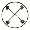 Suporte para Botijão de Gás C/ 4 Rodinhas Reforçado de Ferro - 6