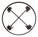 Ver imagem 6 de Suporte para Botijão de Gás C/ 4 Rodinhas Reforçado de Ferro
