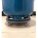 Ver imagem 2 de Suporte para Botijão de Gás C/ 4 Rodinhas Reforçado de Ferro