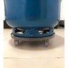 Suporte para Botijão de Gás C/ 4 Rodinhas Reforçado de Ferro - 2