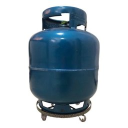 Suporte para Botijão de Gás C/ 4 Rodinhas Reforçado de Ferro - 7