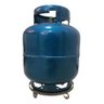 Suporte para Botijão de Gás C/ 4 Rodinhas Reforçado de Ferro - 7