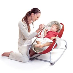 Cadeirinha de Balanço 3 em 1 Rocker Napper Tiny Love - Red - 1