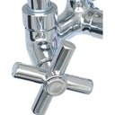 Ver imagem 3 de 2162mvs C70 Torneira Gourmet para Parede de Cozinha Alta Vazão Tubo Flexível Cromado Arejador Chuvei