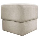 Ver imagem 6 de Kit 2 Puff Decorativo para Sala Aloy Persa Bege Bouclé