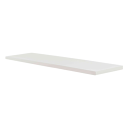 Prateleira Suporte Invisível Flutuante 70cm Branca Laqueada Pintada Mdf Reta Lisa Decoração - Organi - 2