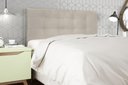 Ver imagem 4 de Cabeceira Cama Box Casal 140cm - Bege Suede