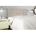 Ver imagem 4 de Cabeceira Cama Box Casal 140cm - Bege Suede