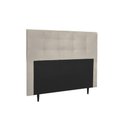 Ver imagem 1 de Cabeceira Cama Box Casal 140cm - Bege Suede