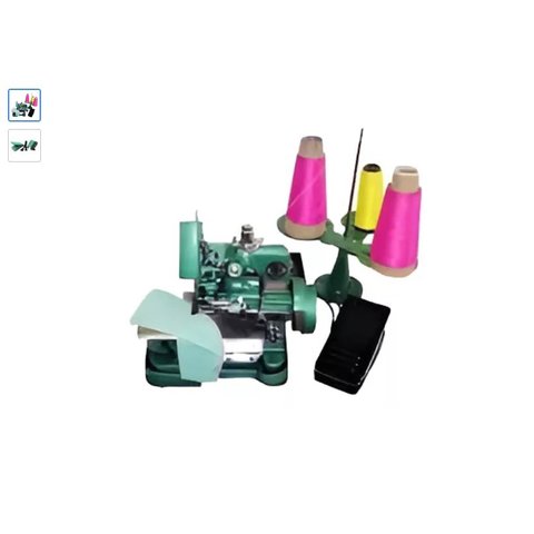 Overlock Portatil C Motorzinho Acoplado , Pedal, Acessórios