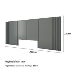 Cabeceira Casal e 2 Mesas C/ Gaveta e Nicho Mdf sob Medida Cor:cinza Sagrado - 5 Cabeceira Casal e 2 Mesas C/ Gaveta e Nicho Mdf sob Medida Cor:cinza Sagrado - 5