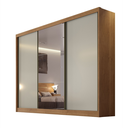 Ver imagem 2 de Guarda-Roupa Diamond 6 Gavetas com 1 Porta Espelhada Fendi Novo Horizonte