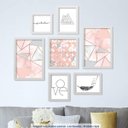 Ver imagem 2 de Conjunto 7 Quadros Decorativos Formas Geométricas Los Quadros