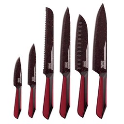 Conjunto de Facas Ichef Polishop - Shark Series - Special Cut - Red Duo | Ichef - 2