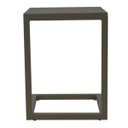 Ver imagem 5 de Mesa Lateral em C Tampo Liso Chapa de Alumínio - Preto