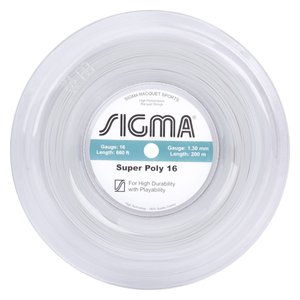 Corda para Raquete de Tênis Sigma Super Poly - Set Individual