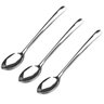 Kit 3 Colheres Grandes para Arroz Aço Inox Colher para Servir Utensílio de Cozinha Brinox - 1