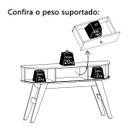 Ver imagem 4 de Aparador Buffet Sala de Estar Cozinha Multiuso Cantinho do Café Balcão:canela