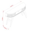 Ver imagem 3 de Aparador Buffet Sala de Estar Cozinha Multiuso Cantinho do Café Balcão:canela