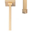 Ver imagem 5 de Torneira para Banheiro de Teto | Inox 100% | Dourado | 1,50m