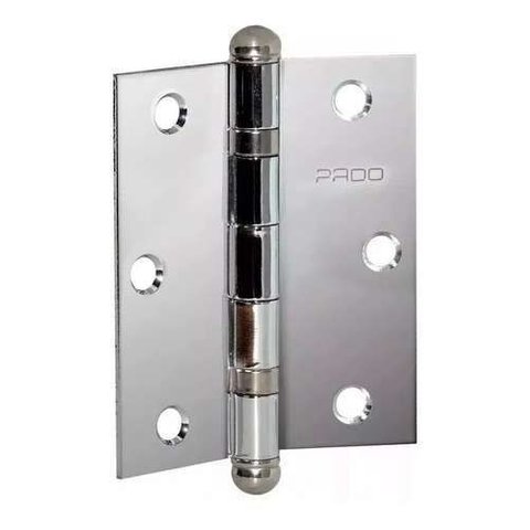 Kit 3pçs Dobr 3.1/2x3 Aco Inox Escovado C/rolamento Sm3530