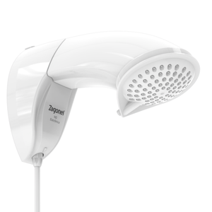 Chuveiro Ducha Eletrônico Zagonel Nd Branco Jato Intenso:127v 5500w