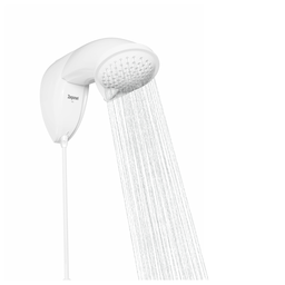 Chuveiro Ducha Eletrônico Zagonel Nd Branco Jato Intenso:127v 5500w - 5