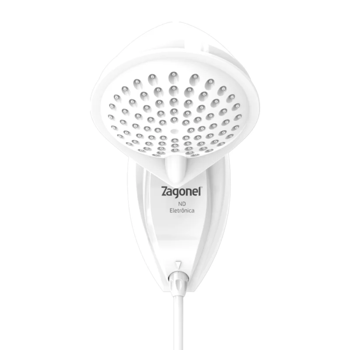 Chuveiro Ducha Eletrônico Zagonel Nd Branco Jato Intenso:127v 5500w ...
