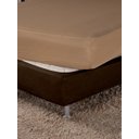 Ver imagem 2 de Saia Box Fit Cama de Casal Capa com Elástico Malha Helanca Se Ajusta Ao Box 1 Pç:marrom