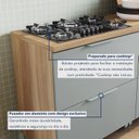 Ver imagem 6 de Cozinha Modulada 4 Peças Ripado 100% MDF Marquesa