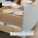 Ver mais imagens de Cozinha Modulada 4 Peças Ripado 100% MDF Marquesa