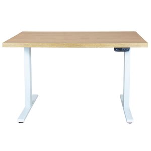 Mesa com Regulagem 1,20x70 Freijó com Estrutura Branco