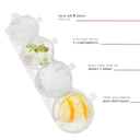 Ver imagem 4 de Forma De Gelo Redondo 4 Esferas Grandes Bar Whisky Bebida