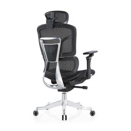 Cadeira Presidente Premium Telada Braço 5d Syncron Alumínio g0035 - 3