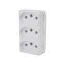 Ver imagem 1 de Kit 2 Tomada Tripla Monobloco Branco 10a Módulo Linha I9