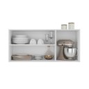 Ver imagem 6 de Cozinha Compacta Kit 2 Peças Balcão e Aéreo 120 cm Branco