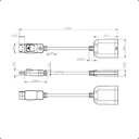 Ver imagem 6 de Cabo Adaptador Displayport para Hdmi 4k 60hz Alta Qualidade