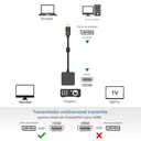 Ver imagem 5 de Cabo Adaptador Displayport para Hdmi 4k 60hz Alta Qualidade