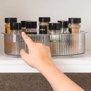 Ver imagem 6 de Kit 2 Organizadores Giratórios Multiuso 29cm e 31cm Dry Coza Temperos Maquiagens Cosméticos