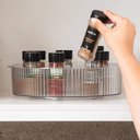 Ver mais imagens de Kit 2 Organizadores Giratórios Multiuso 29cm e 31cm Dry Coza Temperos Maquiagens Cosméticos