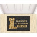 Ver imagem 1 de Tapete de Pet para Porta Cão Bravo.
