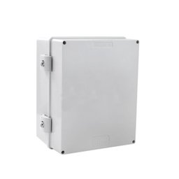 Caixa Rohdbox 250x200x130mm Cinza Tampa Opaca IP66 Standard Rohdina - 1