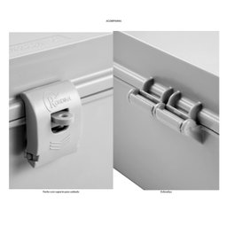 Caixa Rohdbox 250x200x130mm Cinza Tampa Opaca IP66 Standard Rohdina - 3