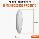 Ver imagem 4 de Painel LED Redondo Embutir Foxlux 6W 18W Dual Kit com 3